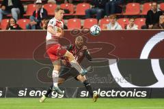 3. Liga; FC Ingolstadt 04 - SSV Jahn Regensburg; Leon Guwara (6, FCI) Bittroff Alexander (13 SSV)