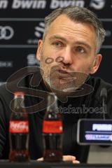 3. Liga; FC Ingolstadt 04 - Borussia Dortmund II; Pressekonferenz Interview Cheftrainer Jan Zimmermann (BVB2)