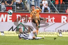 3. Liga; SV Sandhausen - FC Ingolstadt 04; Felix Keidel (43, FCI) Weik Jonas (31 SVS)