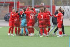 2. Bundesliga Frauen - Saison 2023/24 - FC Ingolstadt 04 Frauen - FC Carl Zeiss Jena - Die Mannschaft motiviert sich vor dem Spiel -  - XXXXX - Foto: Meyer Jürgen