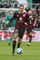 2.BL; SV Werder Bremen - FC Ingolstadt 04; Filip Bilbija (35, FCI)