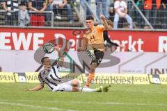 3. Liga; SV Sandhausen - FC Ingolstadt 04; Felix Keidel (43, FCI) Weik Jonas (31 SVS)