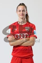 2. Fußball-Liga - Frauen - Saison 2023/2024 - FC Ingolstadt 04 - Mediaday - Portrait - Lucie Spielmann - Foto: Meyer Jürgen