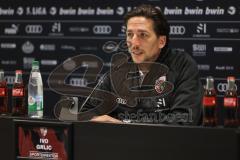 3. Liga; FC Ingolstadt 04 - Neue Trainerin, Pressekonferenz, Cheftrainerin Sabrina Wittman (FCI) Sportdirektor Ivica Grlic  (FCI) im Interview