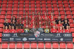 2. Fußball-Liga - Frauen - Saison 2023/2024 - FC Ingolstadt 04 - Mediaday - Portrait - Mannschaftsfoto - Foto: Meyer Jürgen