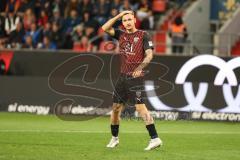 3. Liga; FC Ingolstadt 04 - SSV Jahn Regensburg; ärgert sich Torchance verpasst Julian Kügel (31, FCI)