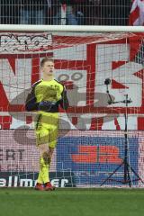 2.BL; SSV Jahn Regensburg - FC Ingolstadt 04; Torwart Robert Jendrusch (1, FCI)