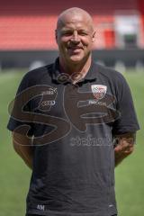Co-Trainer Mike Krannich (FCI) ; FC Ingolstadt 04; 3.Liga, Porträttermin 2022/2023,