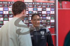 3. Liga - Saison 2023/24 - FC Ingolstadt 04 - Waldhof Mannheim - Cheftrainerin Sabrina Wittmann(FCI) - XXXXX - Foto: Meyer Jürgen