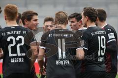2.BL; FC Ingolstadt 04 - Hannover 96; Tor Jubel Treffer Marcel Gaus (19, FCI) Denis Linsmayer (23, FCI) Jan Hendrik Marx (26, FCI) Thomas Keller (27, FCI) Christian Gebauer (22, FCI) Maximilian Beister (11, FCI)