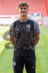 Reha Trainer Christian Liefke; FC Ingolstadt 04;
3.Liga, Porträttermin 2023/2024