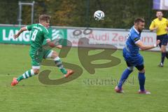 Landesliga 2015/16 - FC Gerolfing - ASV Dachau - Graßl Sebastian #8 grün FC Gerolfing - Foto: Jürgen Meyer