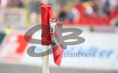 2.Bundesliga - FC Ingolstadt 04 - 1. FSV Mainz 05 - Die FC Fahne weht nicht im Wind