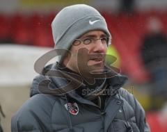 3.Liga - FC Ingolstadt 04 - Erzgebirge Aue - 5:1 - Trainer Michael Wiesinger