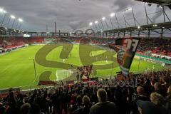 DFB Pokal - FC Ingolstadt 04 - Karlsruher SC - 2:0 - Moritz Hartmann trifft zum 2:0 Fankurve Jubel