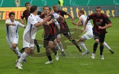 DFB Pokal - FC Ingolstadt 04 - Karlsruher SC - 2:0 - Angrif Steven Ruprecht