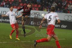 2.BL - FC Ingolstadt 04 - Union Berlin - 3:3 - Adam Nemec erzielt per Kopf das 2:2 Ausgleich Tor Jubel