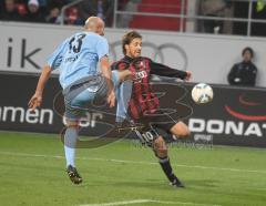 FC Ingolstadt 04 - 1860 München 0:1 - Fabian Gerber mit einer Chance