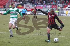2.BL - FC Ingolstadt 04 - Greuther Fürth 0:0 - Ahmed Akaichi zeiht ab