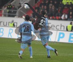 FC Ingolstadt 04 - 1860 München 0:1 - Edson Buddle mit einem Fallrückziehr