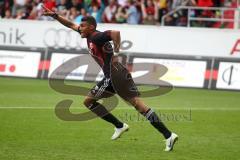 2.BL - FC Ingolstadt 04 - FC Energie Cottbus - 1:0 - Collin Quaner zieht ab und erzielt das 1:0 und damit den Siegtreffer Tor