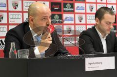 FC Ingolstadt 04 - Pressekonferenz - Vorstellung der neuen Fankarte - bargeldloses Bezahlsystem - Ingo Limburg Euro Kartensysteme