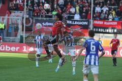 2. BL - FC Ingolstadt 04 - Hertha BSC Berlin 1:1 - Caiuby Francisco da Silva (31) gegen Alfredo Morales