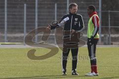 2. BL - FC Ingolstadt 04 - Training - Neuer Co-Trainer Michael Henke mit Roger