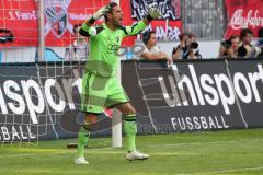 2. BL - 1860 München - FC Ingolstadt 04 - 1:0 - Torwart Ramazan Özcan (1) schimpft