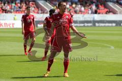 2. BL - FC Ingolstadt 04 - Karlsruher SC - 0:2 - Christian Eigler (18) schimpft zum Schiedsrichter