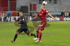 2. BL - Saison 2013/2014 - FC Ingolstadt 04 - SC Paderborn - rechts Moritz Hartmann (9) und links Alban Meha