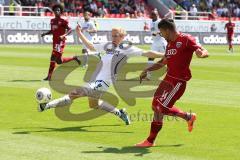 2. BL - FC Ingolstadt 04 - Karlsruher SC - 0:2 - Ümit Korkmaz (14) zieht ab, leider vorbei