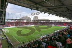2. BL - FC Ingolstadt 04 - 1. FC Kaiserslautern - fast ausverkauft Audi Sportpark