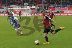 2. Bundesliga - FC Ingolstadt 04 - VfL Bochum - Sturm zum Tor links Lukas Hinterseer (16)