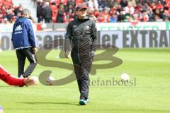 1. Bundesliga - Fußball - Bayer 04 Leverkusen - FC Ingolstadt 04 - Cheftrainer Ralph Hasenhüttl (FCI) in seinem letzten Spiel für Ingolstadt