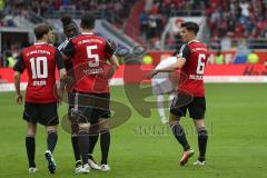 1. Bundesliga - Fußball - FC Ingolstadt 04 - Hannover 96 - Tor Jubel Alfredo Morales (6, FCI)