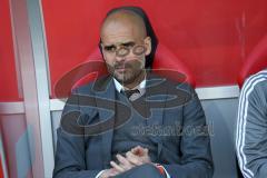 1. Bundesliga - Fußball - FC Ingolstadt 04 - FC Bayern München - Cheftrainer Josep Pep Guardiola (Bayern)