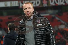 1. Bundesliga - Fußball - Bayer Leverkusen - FC Ingolstadt 04 - Cheftrainer Maik Walpurgis (FCI) vor dem Spiel
