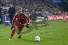 1. Bundesliga - Fußball - FC Schalke 04 - FC Ingolstadt 04 - Antritt Mathew Leckie (7, FCI)