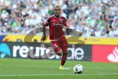 1. Bundesliga - Fußball - Borussia Mönchengladbach - FC Ingolstadt 04 - Darío Lezcano (11, FCI) spurtet zum Tor