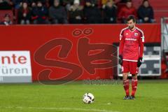 1. Bundesliga - Fußball - FC Ingolstadt 04 - SC Freiburg - Freistoß Markus Suttner (29, FCI) Tor zum 1:2 Jubel