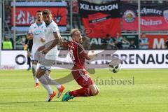 1. Bundesliga - Fußball - FC Ingolstadt 04 - TSG 1899 Hoffenheim 1:2 - Kerem Demirbay (TSG 13) #Tobias Levels (28, FCI)