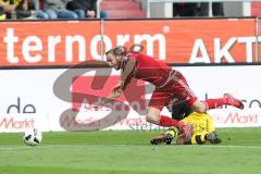 1. Bundesliga - Fußball - FC Ingolstadt 04 - Borussia Dortmund - Moritz Hartmann (9, FCI) im Sturm nach vorne