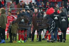 1. Bundesliga - Fußball - FC Ingolstadt 04 - FC Bayern - Niederlage nach dem Spiel Cheftrainer Maik Walpurgis (FCI) bei der Mannschaft