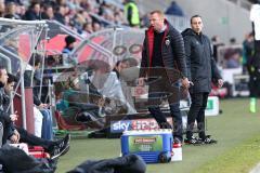 1. Bundesliga - Fußball - FC Ingolstadt 04 - Borussia Mönchengladbach - Cheftrainer Maik Walpurgis (FCI) regt sich auf