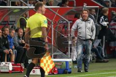 1. Bundesliga - Fußball - FC Ingolstadt 04 - Eintracht Frankfurt - 0:2 - Cheftrainer Markus Kauczinski (FCI) schimpft zum Schiedsrichter