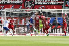 1. BL - Saison 2016/2017 - FC Ingolstadt 04 - FC Schalke 04 - Almog Cohen (#36 FCI) - Romain Brègerie (#18 FCI) - Foto: Meyer Jürgen