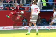 1. Bundesliga - Fußball - FC Ingolstadt 04 - 1. FSV Mainz 05 - spektakuläre Ballannahme Florent Hadergjonaj (33, FCI)