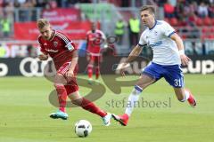 1. Bundesliga - Fußball - FC Ingolstadt 04 - FC Schalke 04 - Max Christiansen (19, FCI) Matija Nastasic