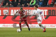 1. Bundesliga - Fußball - FC Ingolstadt 04 - Hamburger SV HSV - Darío Lezcano (11, FCI) Gotoku Sakai (24 HSV)